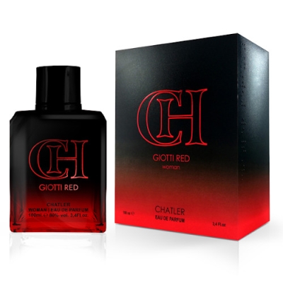Chatler Giotti CH Red - Eau de Parfum Pour Femme 100 ml