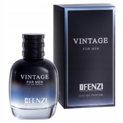 JFenzi Vintage Men - Eau de Parfum pour Homme 100 ml