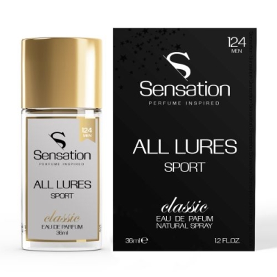 Sensation 124 All Lures Sport - Eau de Parfum pour Homme 36 ml