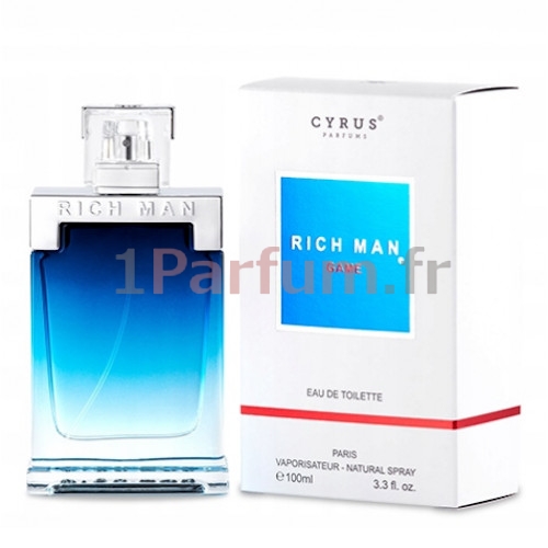 Paris Bleu Cyrus Rich Man Game, Eau de Toilette pour Homme